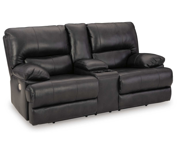 Mountainous - Eclipse - Power Reclining Loveseat With Console /Adj Headrest