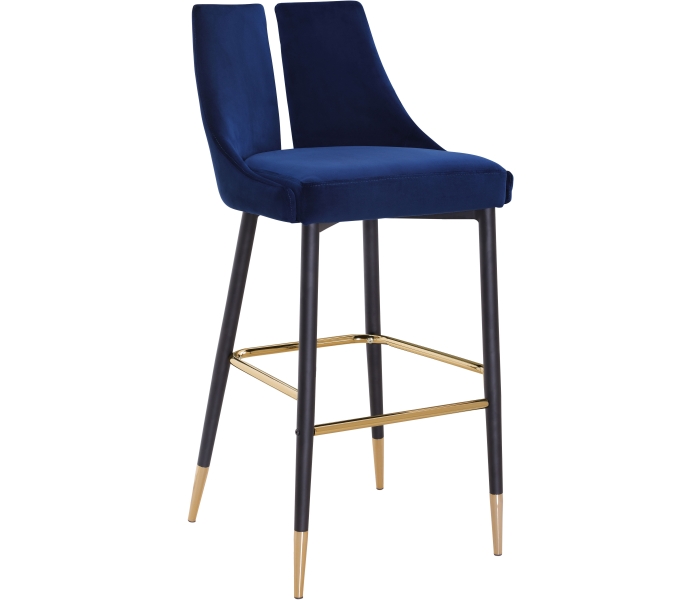 Sleek - Stool (Set of 2) - Navy
