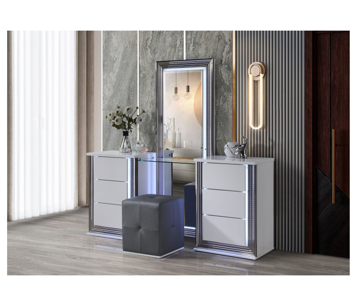 Ylime - Floor Mirror With LED - Smooth