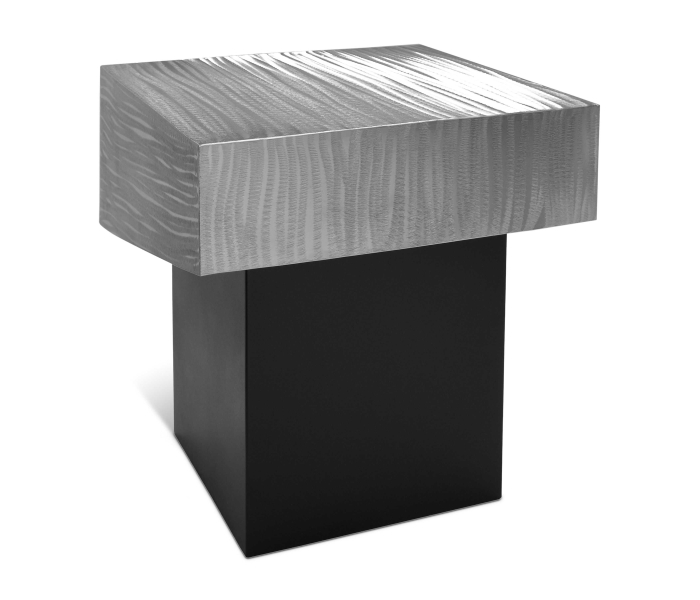 Palladium - End Table - Silver, 18"