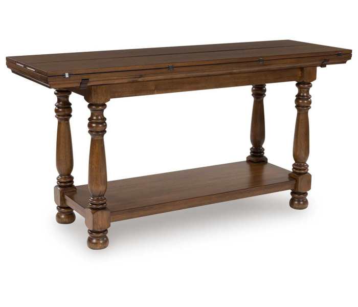 Sturlayne - Brown - Flip Top Sofa Table, 60"