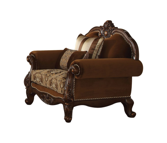 Jardena - Chair - Fabric & Cherry Oak