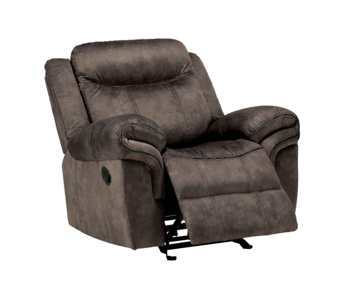 Zubaida - Glider Recliner - 2-Tone Chocolate Velvet