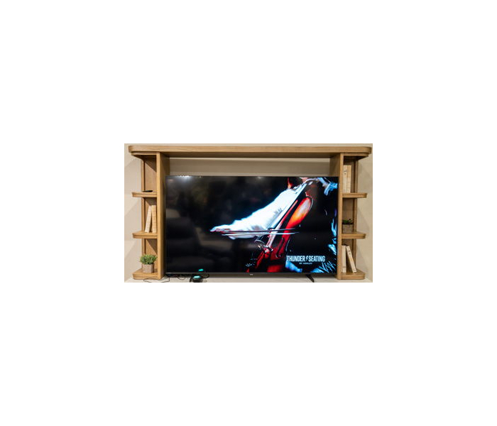 Camdill TV Stand Hutch Light Brown