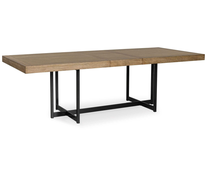 Tomtyn - Light Brown - Rectangular Dining Room Extension Table, 40"