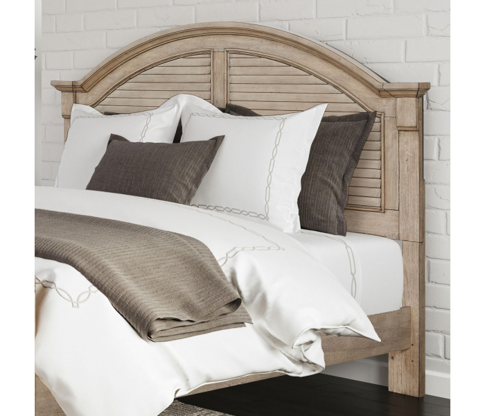 Summer House - King Panel Headboard - Brown - Light Brown