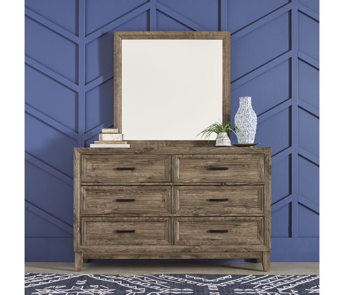 Ridgecrest - Dresser & Mirror, 60" Wide