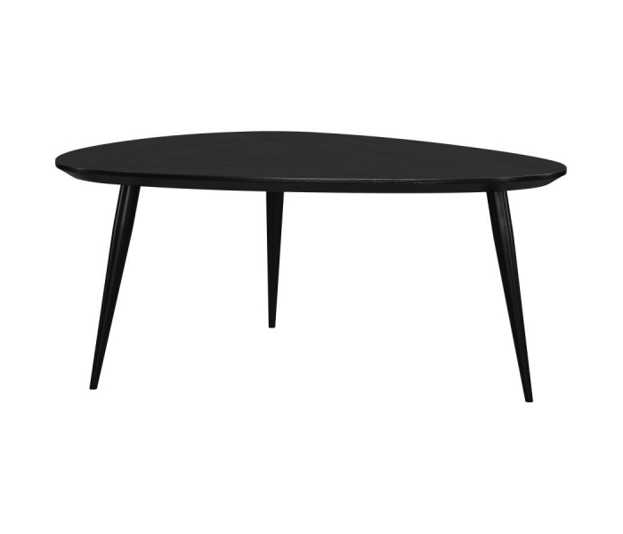 Odessa - Triangular Solid Wood Coffee Table, 39"