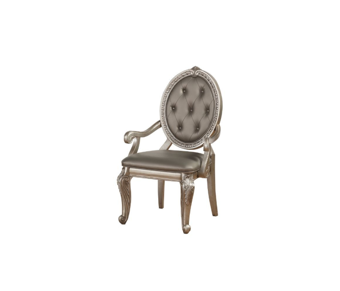 Northville - Chair (Set of 2) - PU & Antique Silver