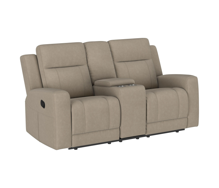 Brentwood - Upholstered Motion Reclining Loveseat - Taupe