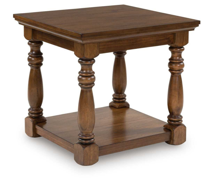 Sturlayne - Brown - Rectangular End Table, 26"