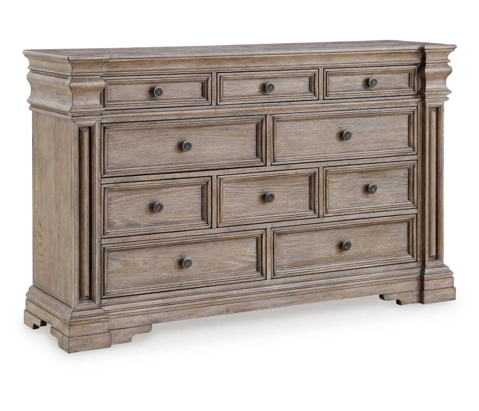 Blairhurst - Light Grayish Brown - Dresser, 68" Wide