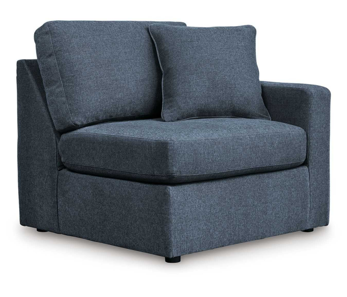 Cozymax Raf Corner Chair Fabric Ink, 38"