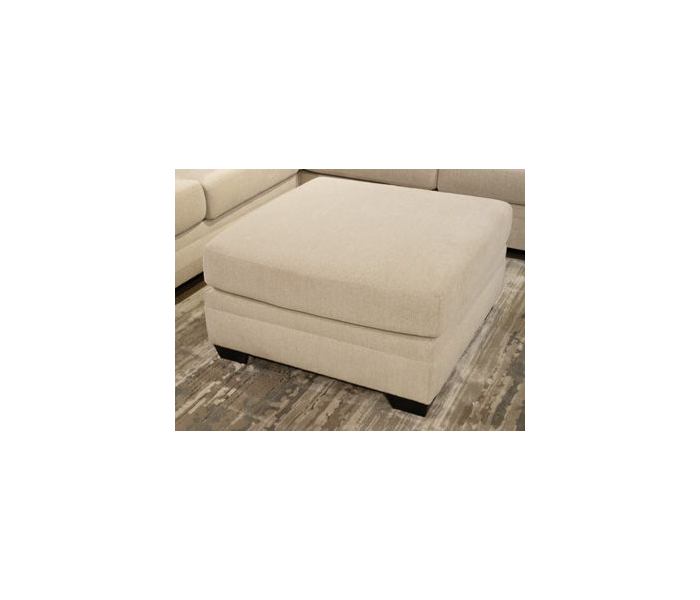 Mandi Point Oversized Accent Ottoman Marble