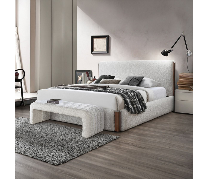 Sandro - Bench - Beige Boucle - White