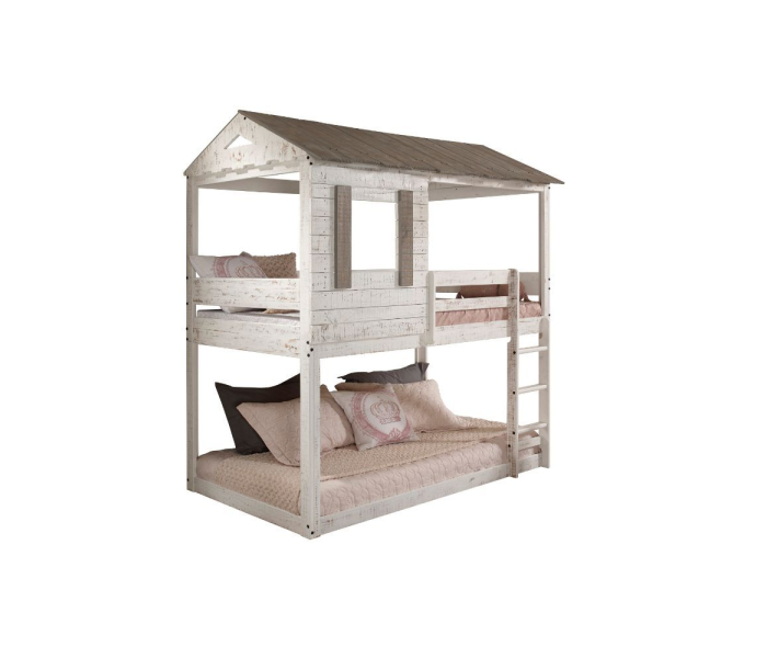 Darlene - Twin Over Twin Bunk Bed - Rustic