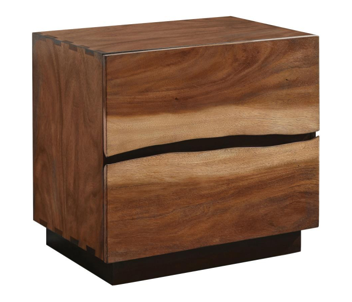 Winslow - 2-Drawer Nightstand - Smokey Walnut