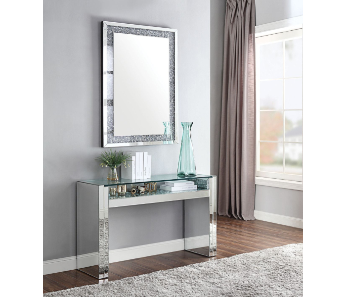 Nysa - Accent Table - Pearl Silver - 32", 48"