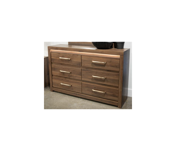 Janfyn Six Drawer Dresser Brown, 58.7" Wide
