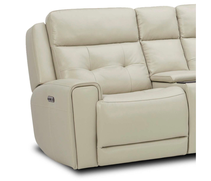 Carrington - L Arm Recliner P3 & ZG - Baja Stone, 39.17"