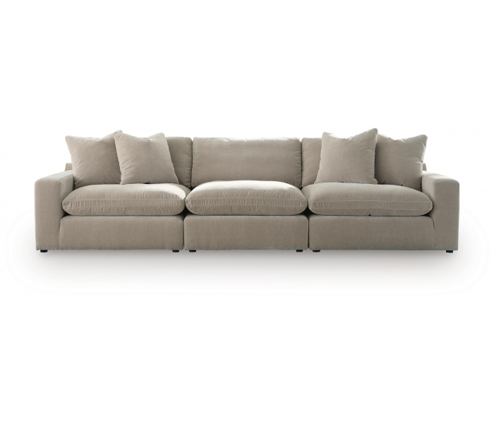 Maxton Heights 3-Piece Sectional Sofa Pebble