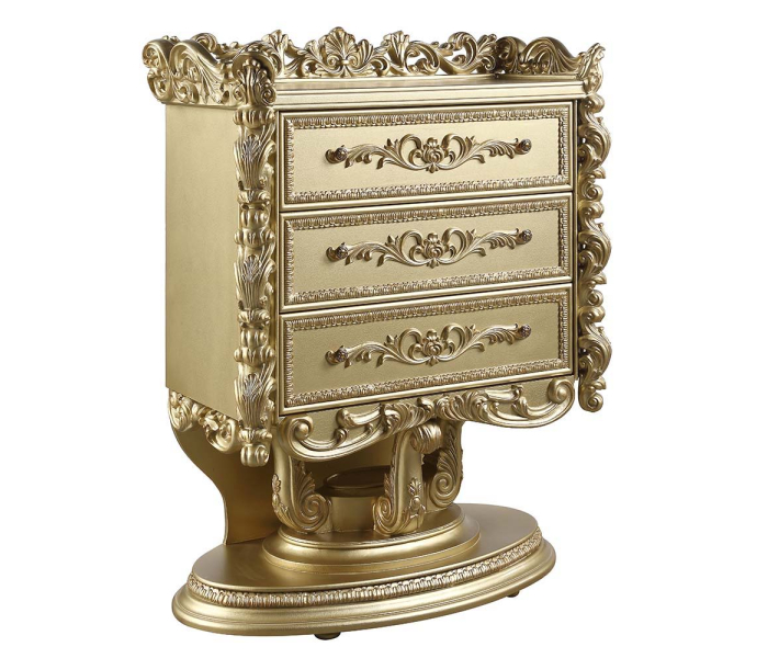 Bernadette - Chest - Gold Finish, 58" Tall