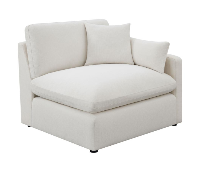 Hobson - Upholstered RAF Chair - Ivory, 42"