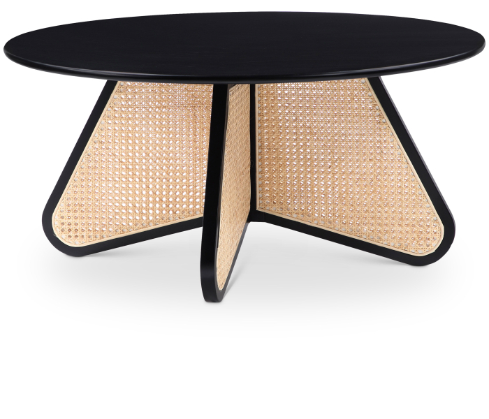 Butterfly - Coffee Table - Black, 38"