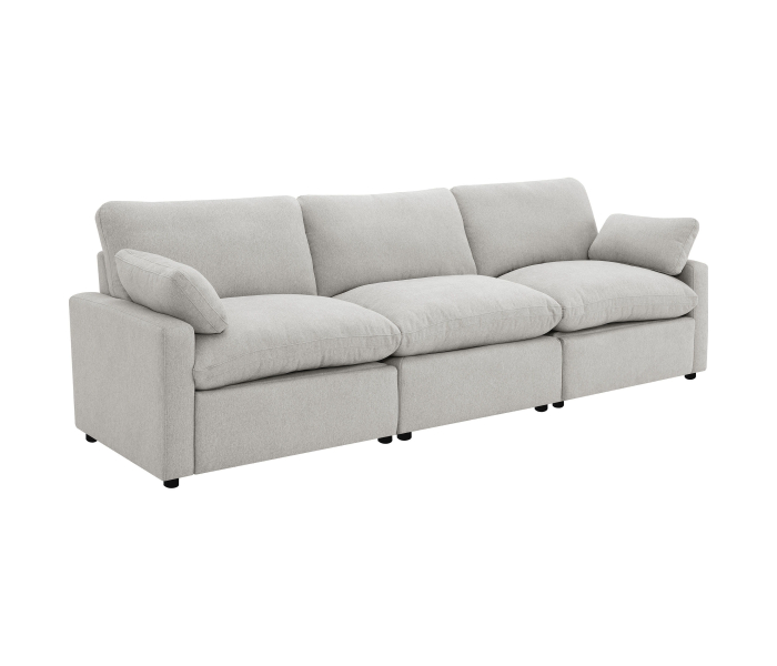 Collins - 3 Piece Upholstered Power Reclining Sofa, 124"
