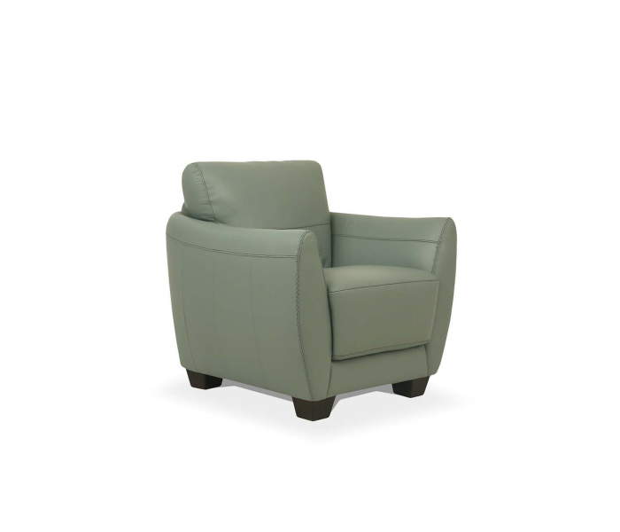 Valeria - Chair - Watery Leather - Dark Gray