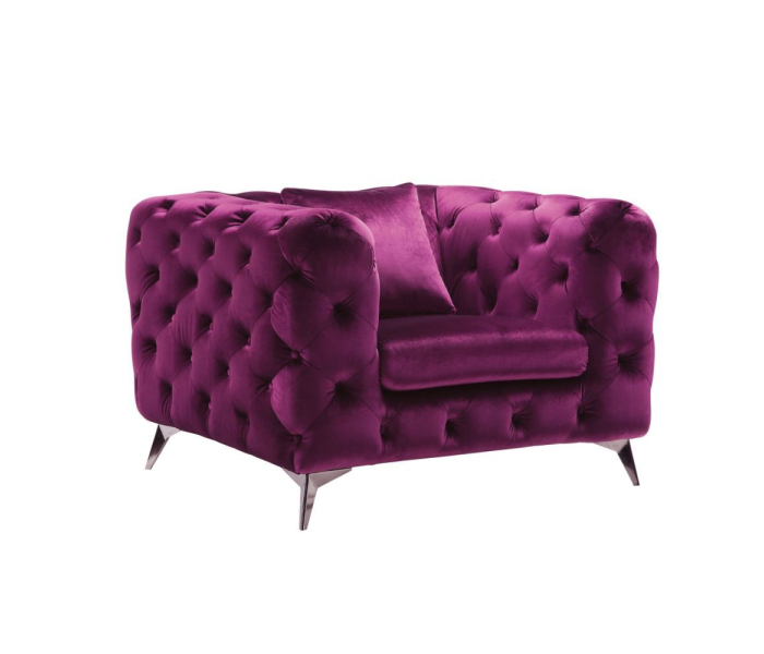 Atronia - Chair - Purple Fabric