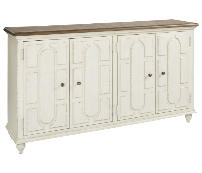 Roranville - Antique White - Accent Cabinet