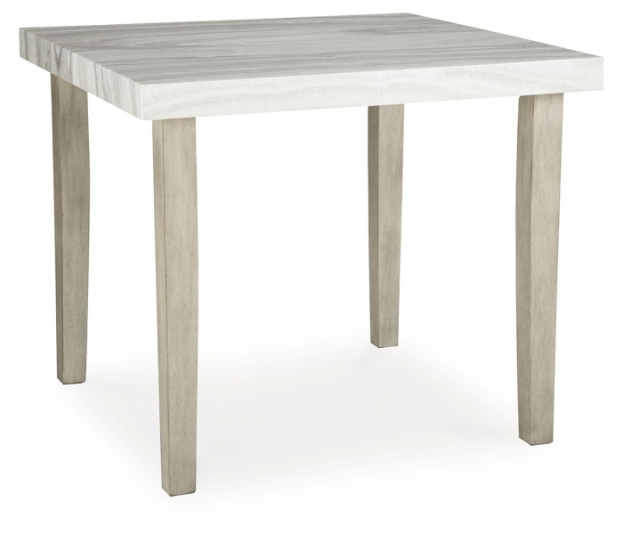 Larawyn Square Dining Room Counter Table Bisque, 42"