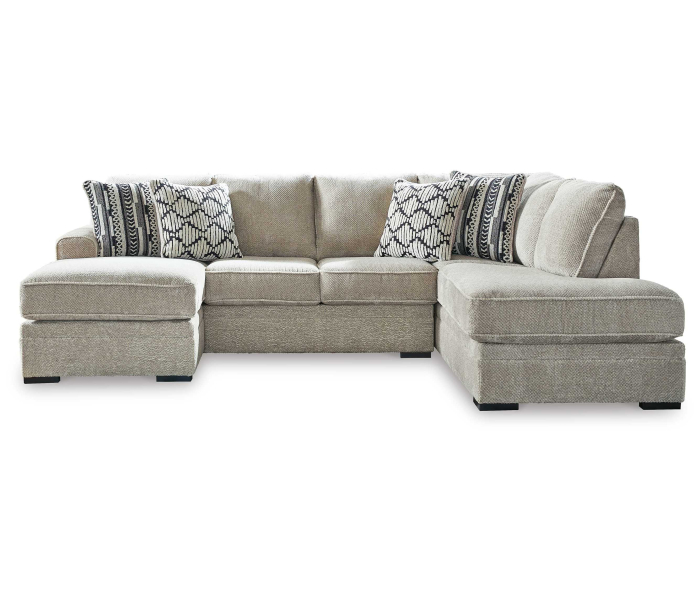 Calnita - Sisal - 2-Piece Sectional With Raf Corner Chaise, 125"