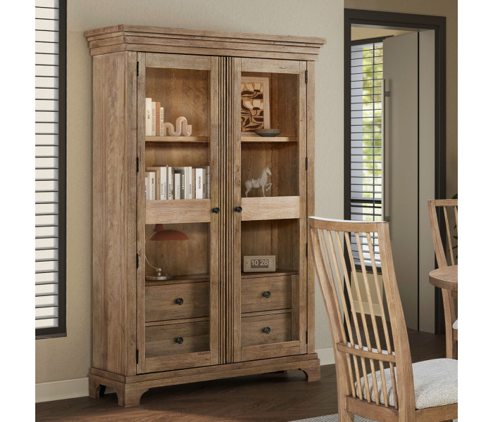 Haven Hills - Display Cabinet - Camel - Light Brown