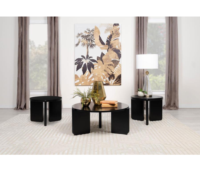 Cordova - 3 Piece Solid Wood Coffee And End Table Set