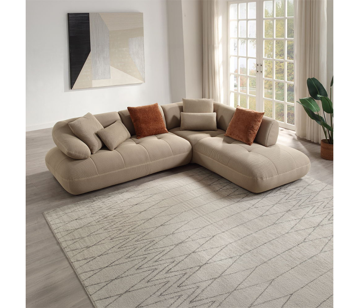 Carrick - Sectional Sofa With 6 Pillows, 139"