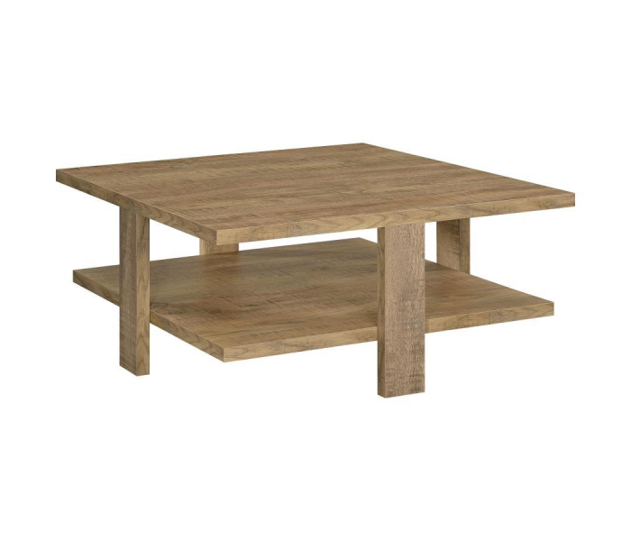 Dawn - Square Engineered Wood Coffee Table - Mango, 35.5"