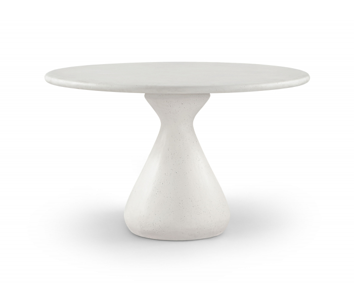 Sano - 48'' Indoor/Outdoor Dining Table - Cream - Pearl Silver, 48"