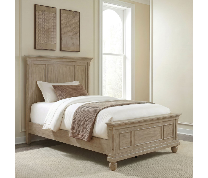 Rustic Traditions - Full Panel Footboard - Saddle Tan - Light Brown