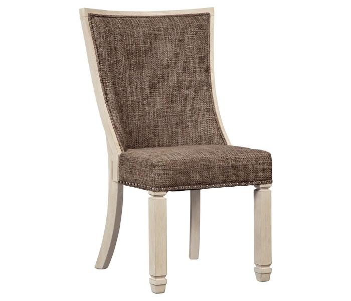 Bolanburg - Brown / Beige - Dining UPH Side Chair (Set of 2) - Lattice Back