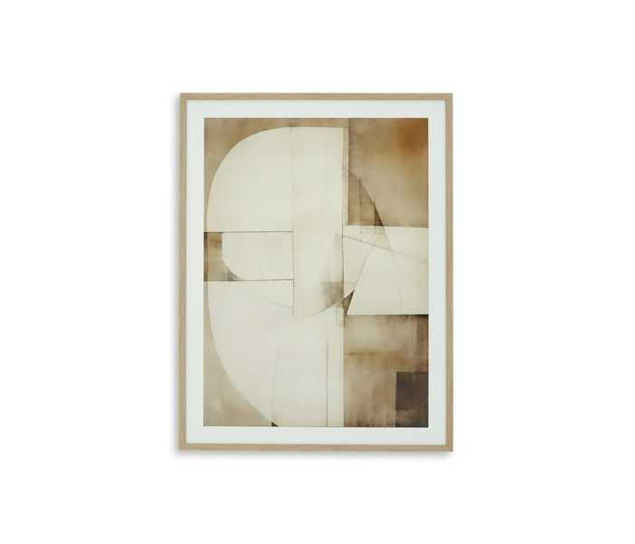Corlain - Brown / Tan / White - Wall Art