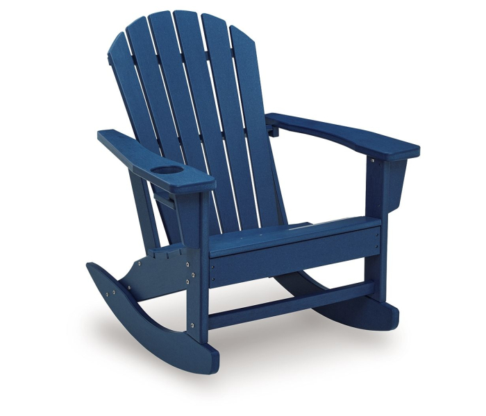 Sundown Shores Rocking Chair Blue