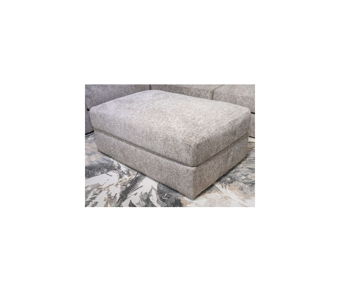 Nexora-Court Oversized Accent Ottoman Burlap