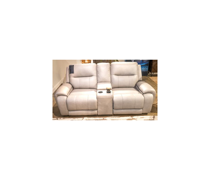 Real Moments Power Reclining Loveseat With Audio Seating Ash