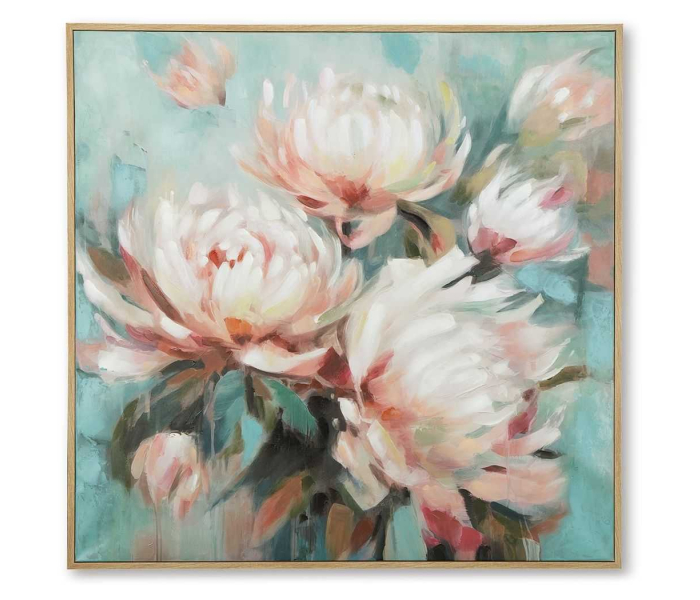 Parryville - Aqua / Pink - Wall Art