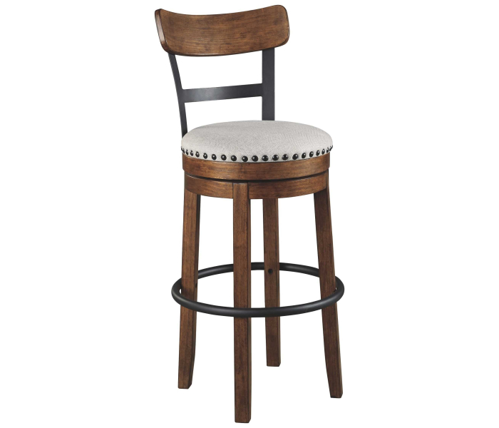 Valebeck - Brown - Tall UPH Swivel Barstool