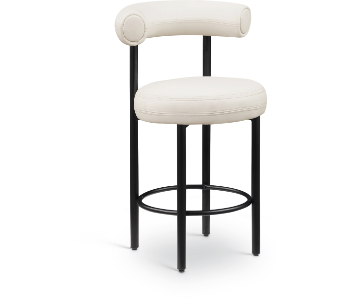Bordeaux - Counter Stool (Set of 2) - Cream