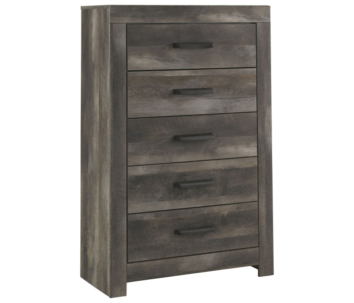 Wynnlow - Gray - Five Drawer Chest, 51.06" Tall