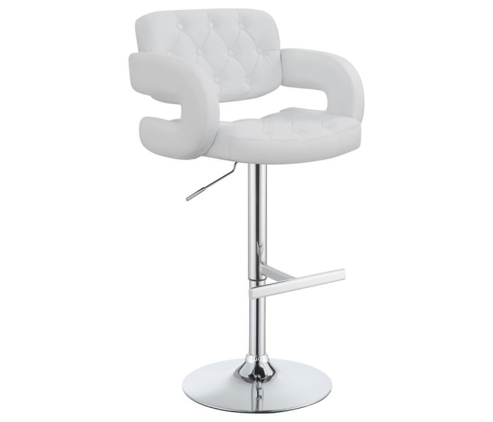 Brandi - Adjustable Bar Stool - Chrome And